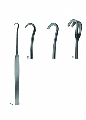 Wound-and Tracheal Hooks and Dilators